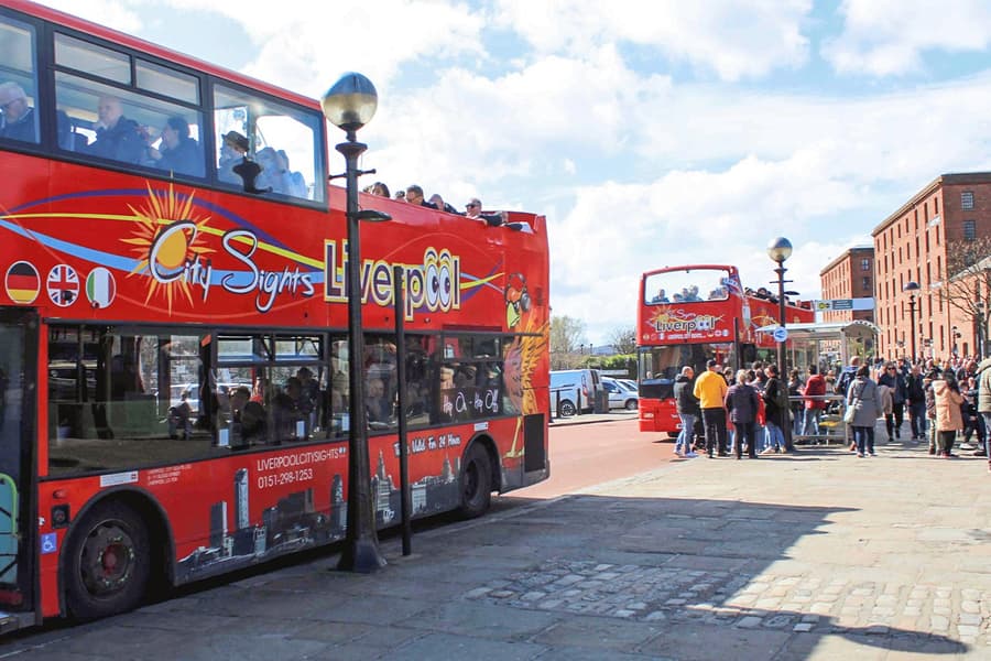 اتوبوس شهری بادکنک زرد: تور اتوبوس Hop-on Hop-off دونگدامون, Liverpool
