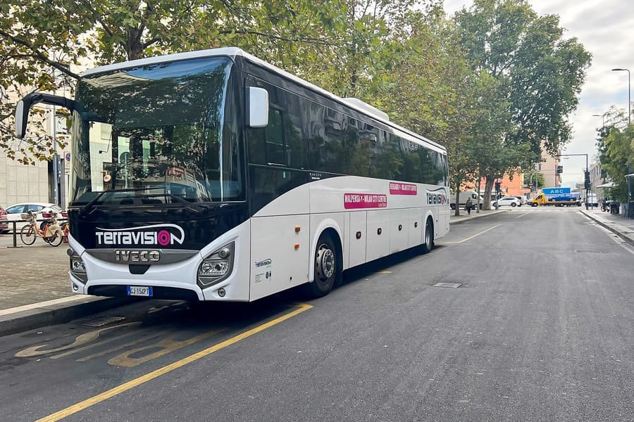 Bus Transfer: Bergamo Airport Bus Station to/from Milan Centrale by Terravision, Milan