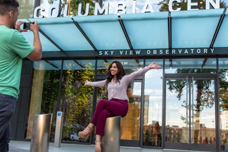 Sky View Observatory: Karaniwang Pagpasok, at Sky View Observatory, Seattle