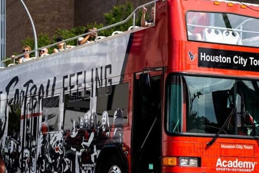 Houston: Guided City Tour by Open-Top Double Decker Bus, Houston