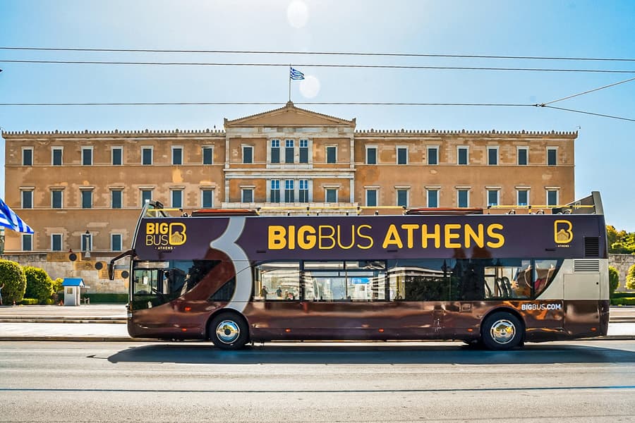 Duży Autobus: Wycieczka Autobusem Hop-on Hop-off po Atenach, Athens