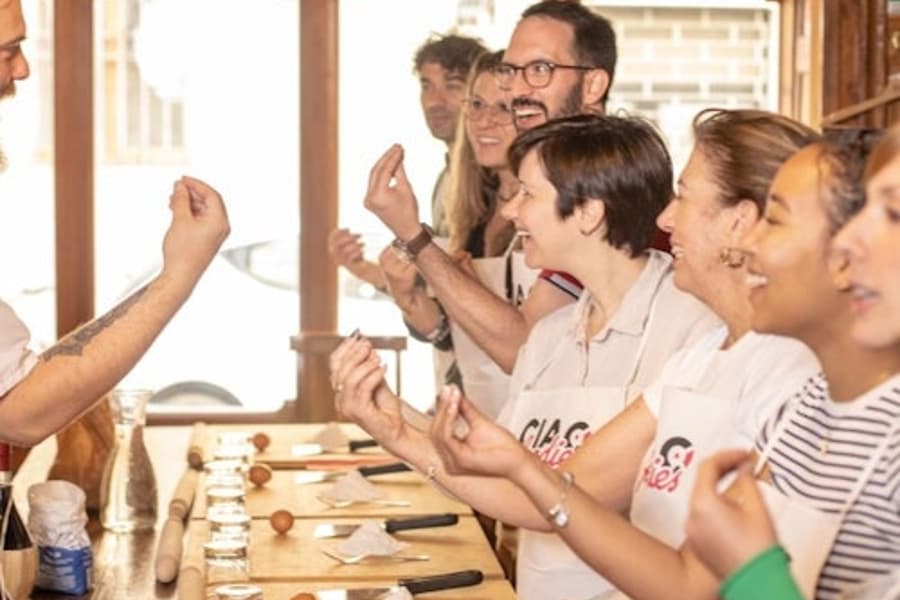 Florence: Tagliatelle, Ravioli & Tiramisu Cooking Class + Unlimited Wine, at Florence Cooking Classes