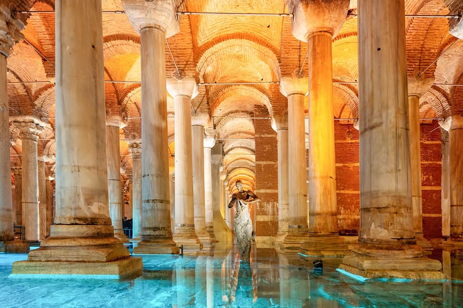 Biglietti Saltafila per la Cisterna Basilica, at Basilica Cistern, Istanbul