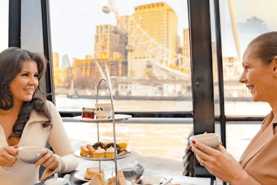 Thames River Lunch Cruise with 2-Course Meal, Coffee & Tea, at Tower Pier