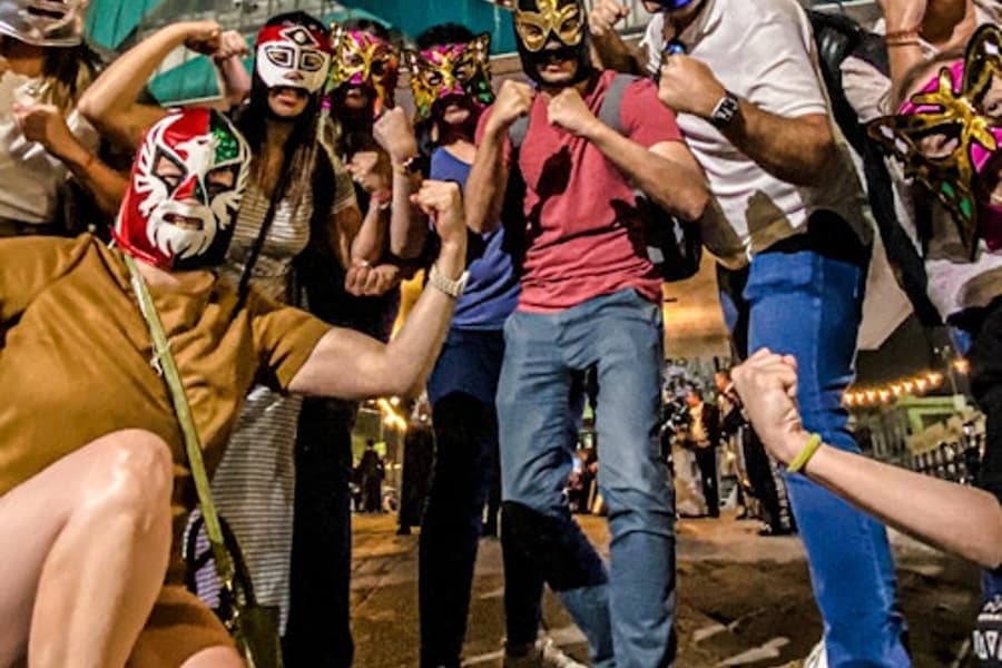 Mexico City: Guided Walking Tour & Tequila Tasting + Lucha Libre Show, Mexico City