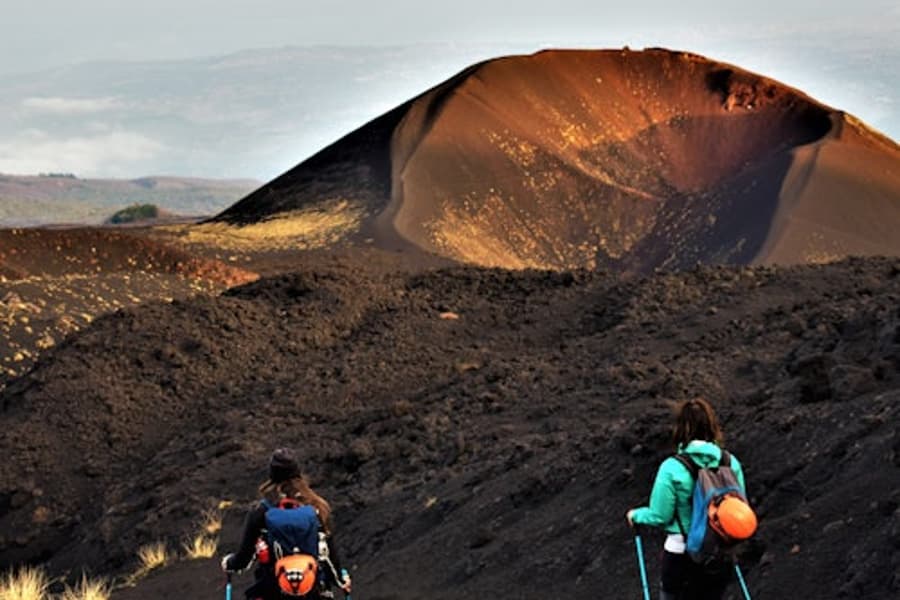 Excursió a l'Etna de Matí o Capvespre i Visita a la Cova de Flux de Lava, at Mount Etna, Nicolosi