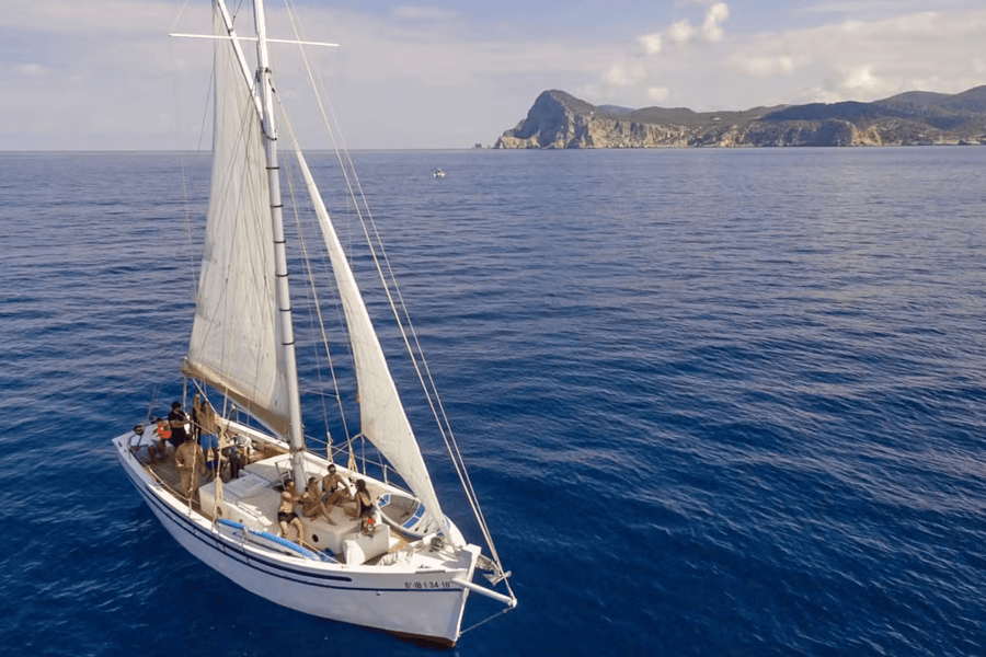 Ibiza: Private Sailboat with Premium Open Bar, Food & Music, Ibiza