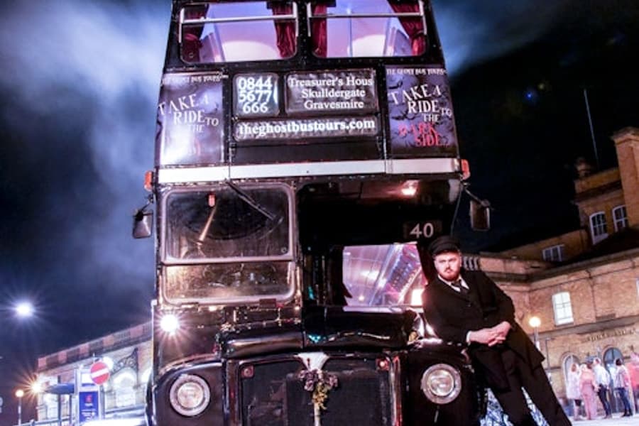 La Ruta del Bus Fantasma de York, at York Bus Tours, York