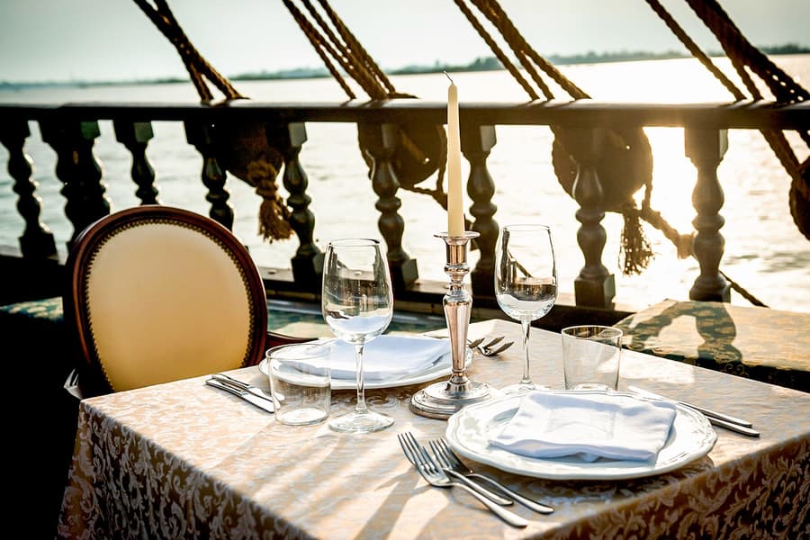 3-Hour Galleon Dinner Cruise in Venice, at Riva S. Biasio, 2148