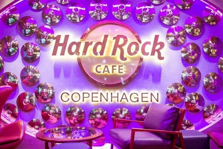 Hard Rock Café Kopenhagen, at Hard Rock Cafe Copenhagen, Copenhagen