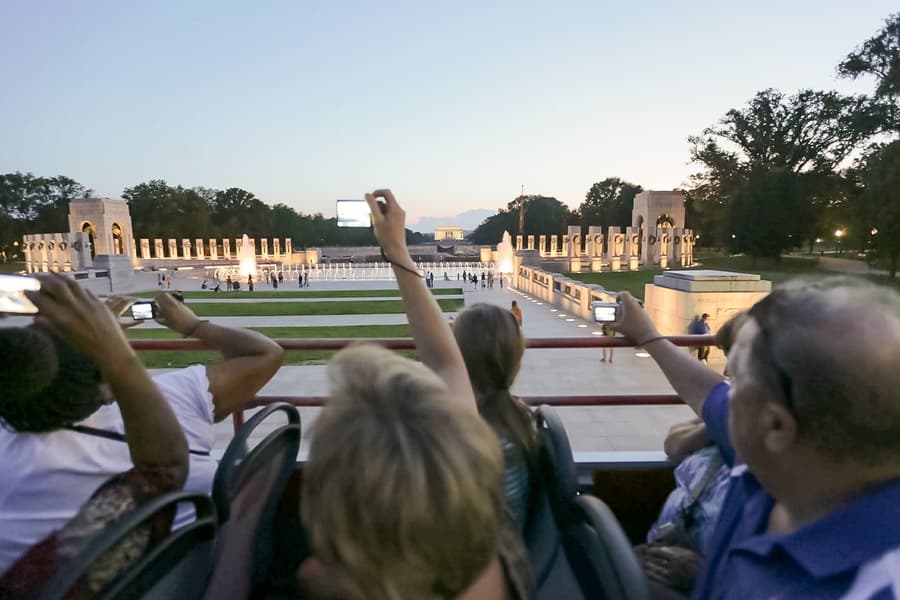 Big Bus: Washington DC Sunset Bus Tour, Washington DC