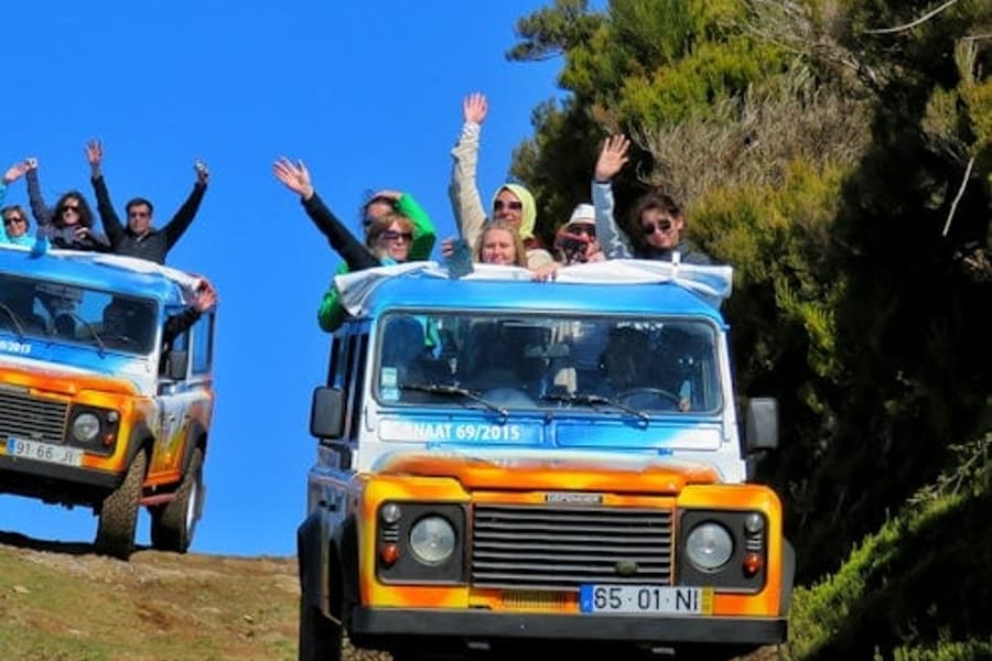 Madeira: Guided Open-Top 4X4 Jeep Tour, Funchal