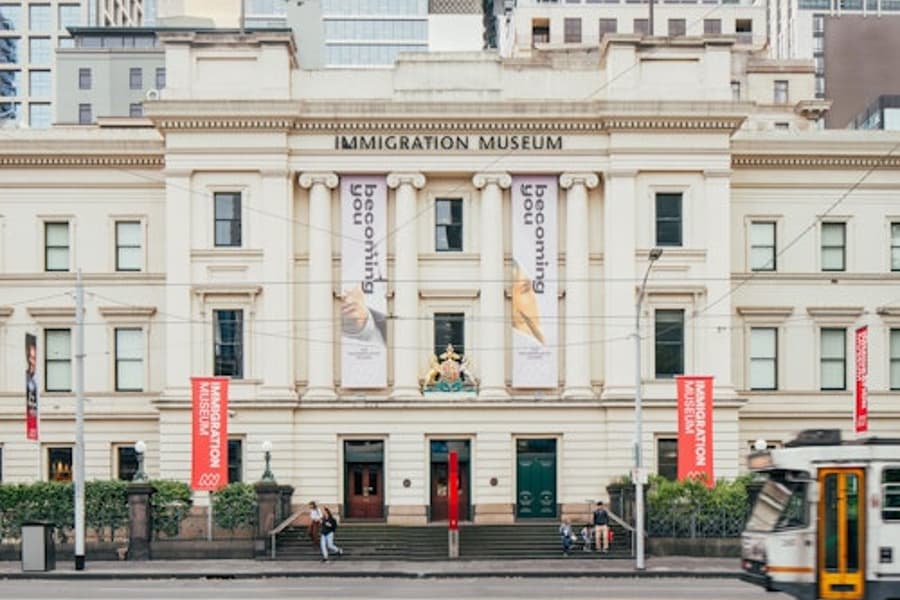 بلیت ورودی موزه مهاجرت ملبورن, at Immigration Museum, Melbourne