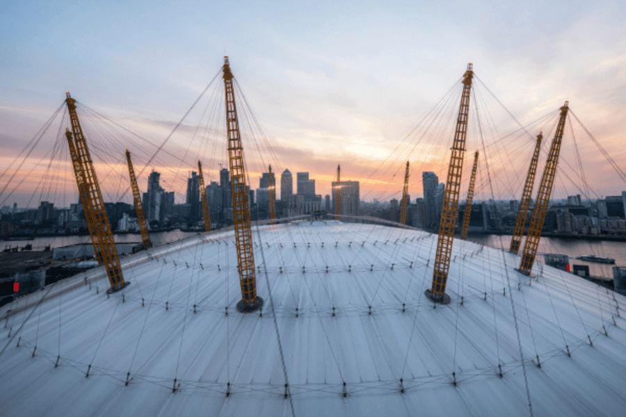 Up at The O2 Climb, at O2 Arena