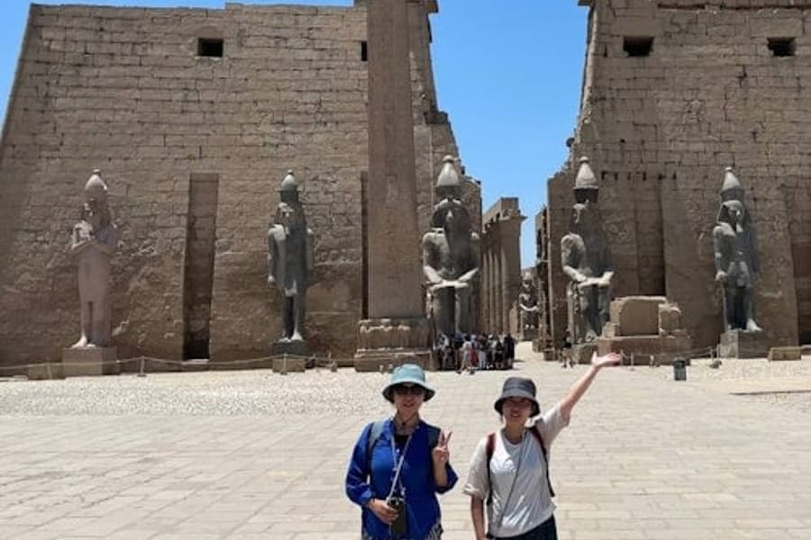 لکسور: مغربی اور مشرقی بینکوں کے لیے رہنمائی کے ساتھ دن کی سیر, Luxor