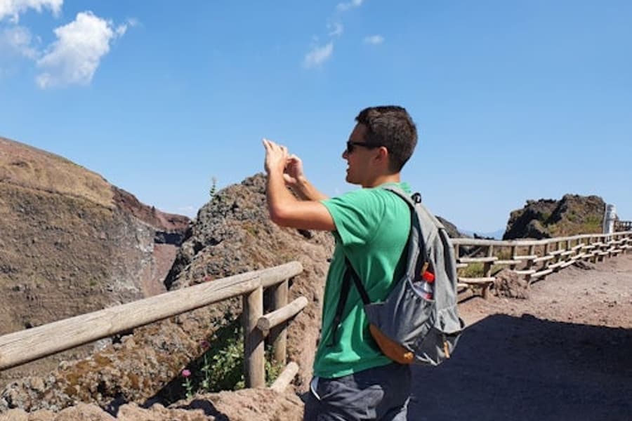 Везувий: Билет без опашка + еднодневна екскурзия от Помпей, at Mount Vesuvius, Ercolano