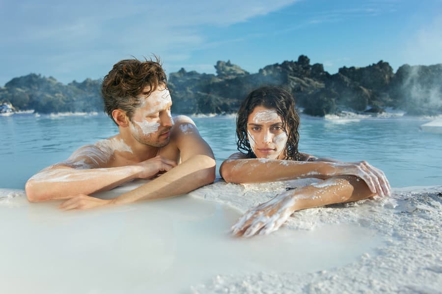 Билети за вход за Синята лагуна, at Blue Lagoon, Reykjavik