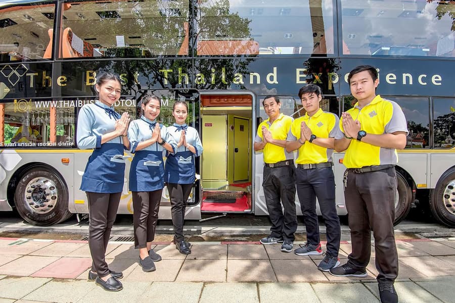 Tour Ẩm Thực Trên Xe Buýt Thái, Bangkok