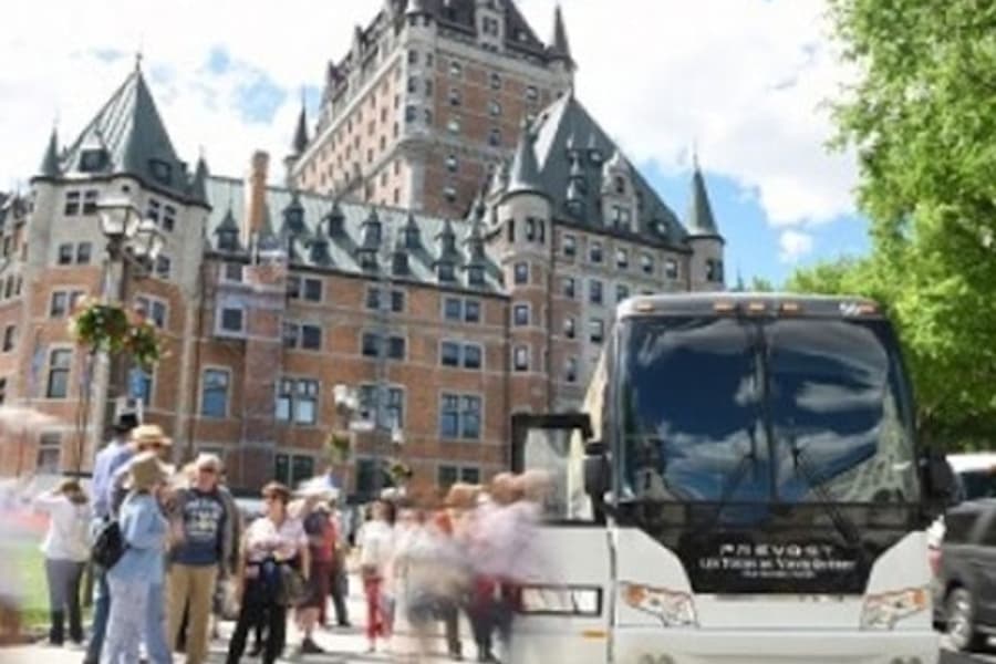 Quebec City: 2-timers guidet bustur, Quebec City