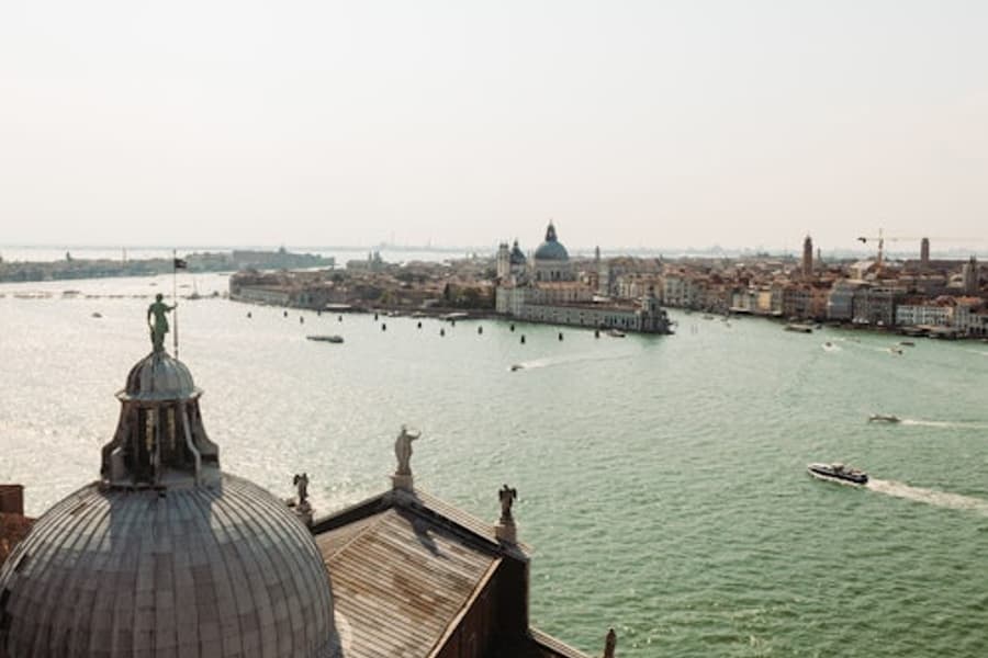 Venice: Grand Canal Guided Boat Tour + San Giorgio Maggiore Bell Tower Entry, at Venice Boat Tours