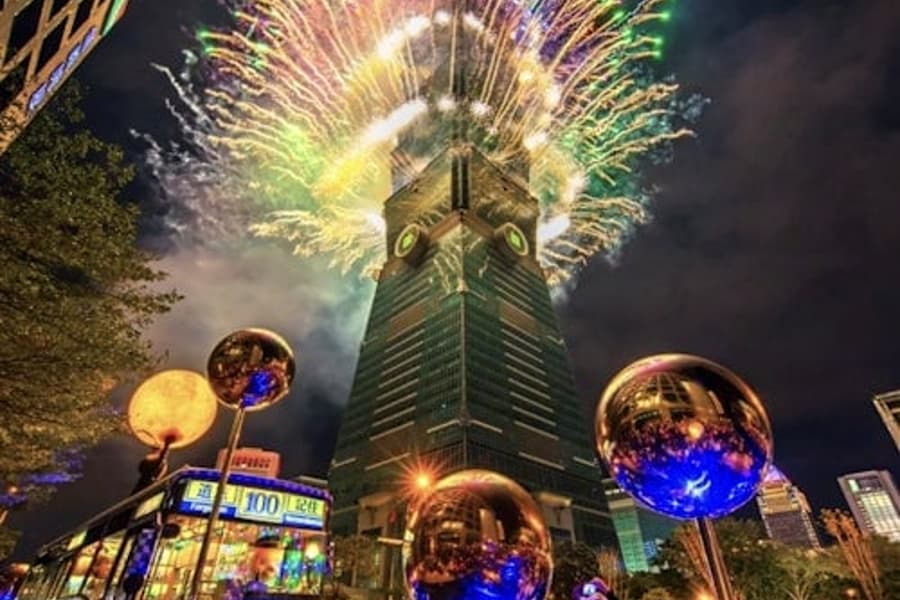 Taipei 101 -observatorio, at Taipei 101 Observatory, Taipei