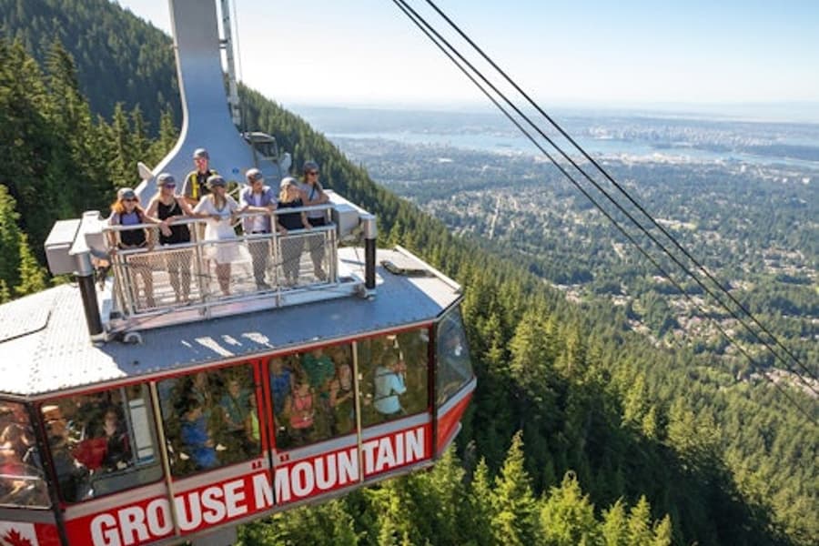 Aðgangsmiði fyrir sumarið á Grouse Mountain, at Grouse Mountain, Vancouver
