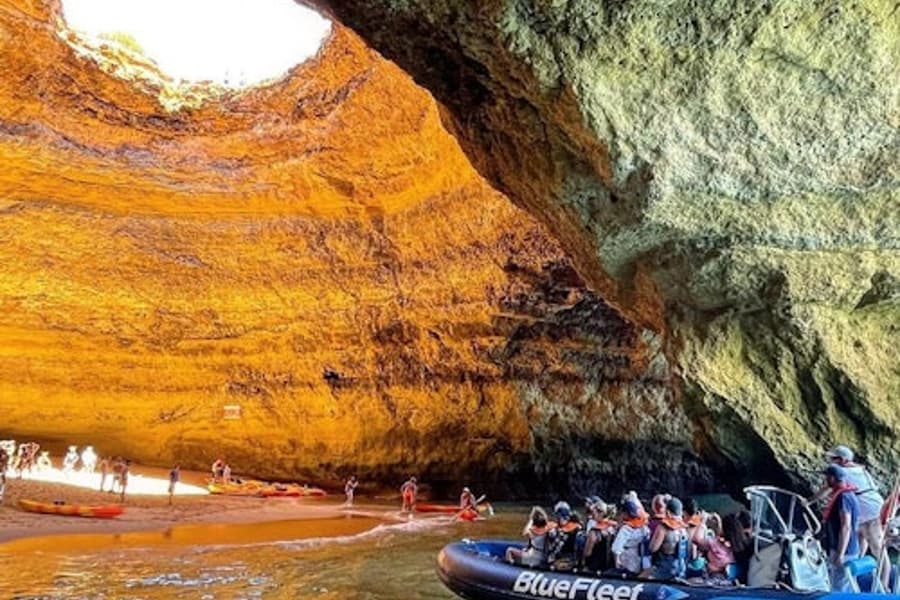 Cova de Benagil: Visita guiada en vaixell des de Lagos, Lagos