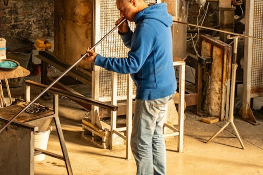 Murano: Glass Blowing Demo + Transfer, at Murano Glass Experiences
