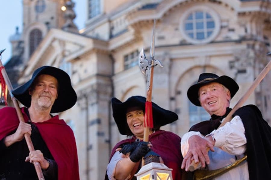 Dresden by Lantern Light: Walking Tour with Mysterious Night Watchman, Dresden