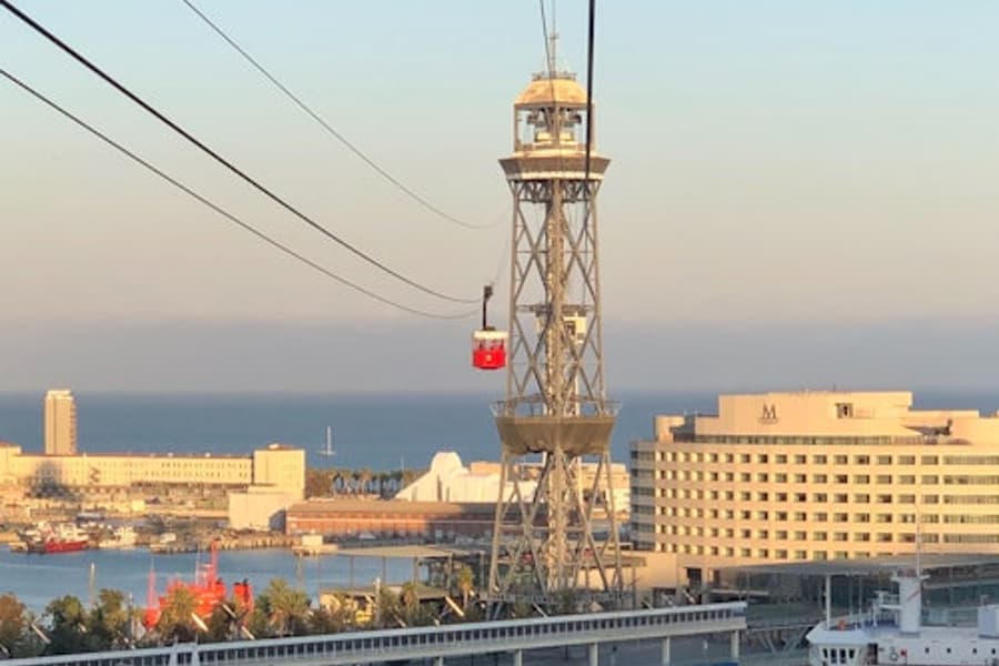 Barcelona Cable Car: Roundtrip from Barceloneta Beach tickets at Barcelona Cable Car (Port Cable Car)