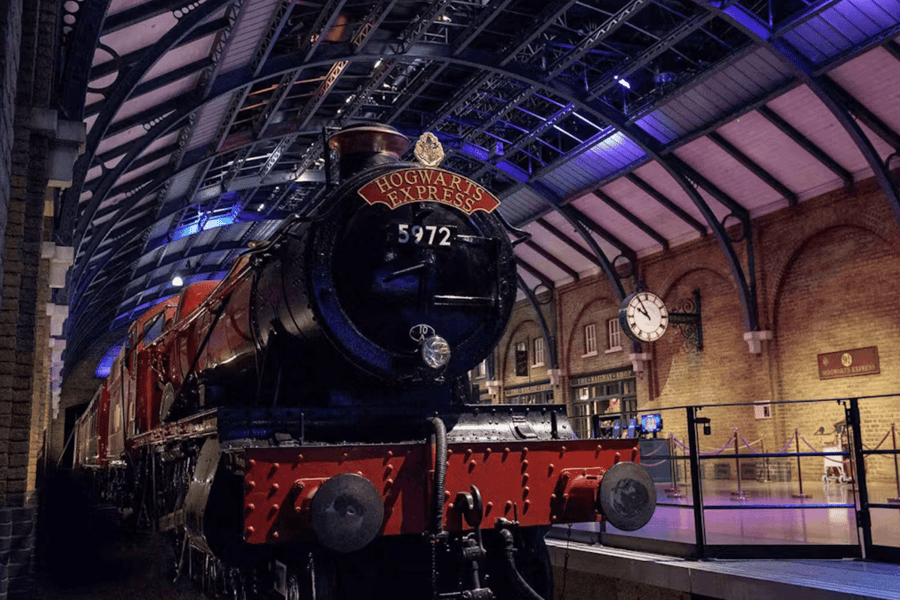 From London: Harry Potter™ Warner Bros. Studio Small-Group Guided Tour with Train Transfers from Euston Station, at Euston War Memorial