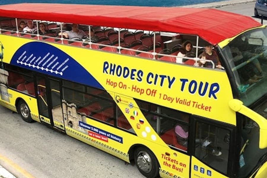 Rhodes: 1-Day Hop-on Hop-off Sightseeing Bus Tour, Rhodes