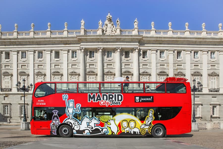 Madrid City Tour: Hop-on Hop-Off Bus Tour, Madrid