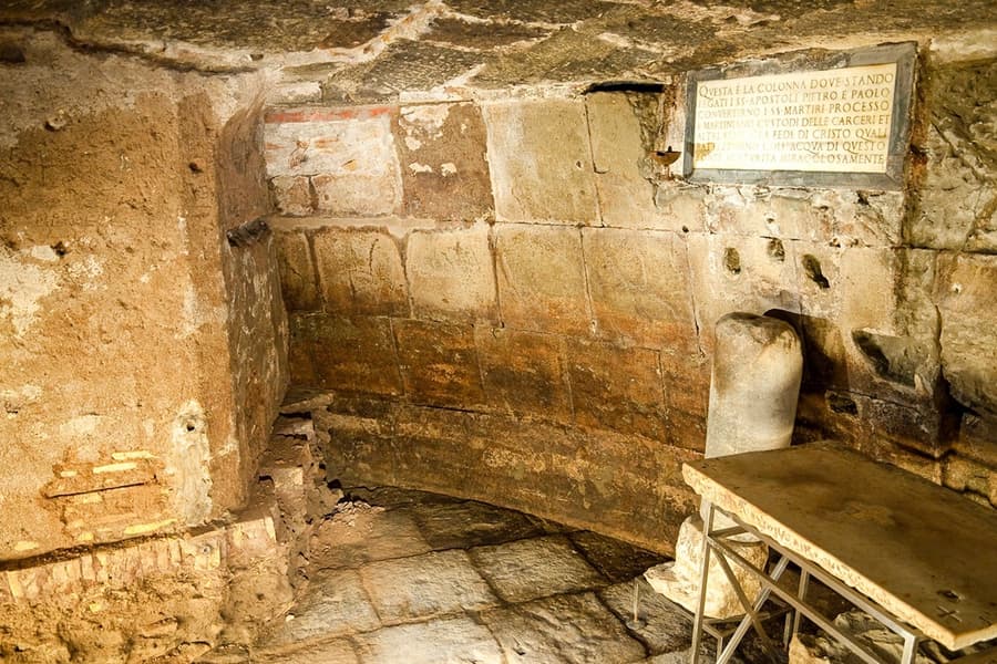 Tickets to Mamertine Prison, at Mamertine Prison