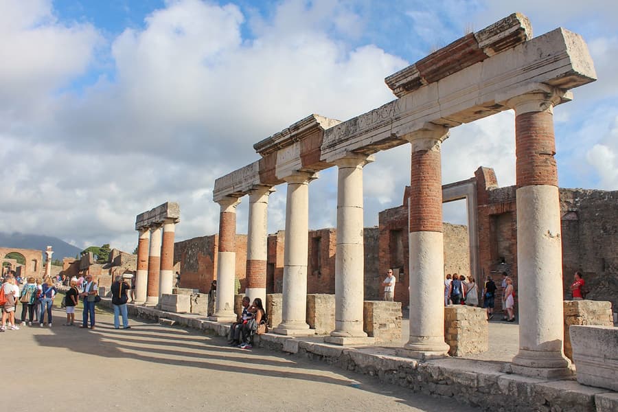 From Rome: Pompeii Entry Tickets & Sorrento Day Trip, Rome