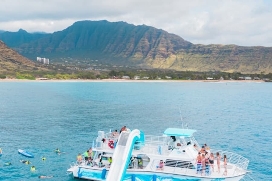 Oahu: Guided Dolphin Watching & Snorkeling Tour + Lunch + Roundtrip Transfer tickets