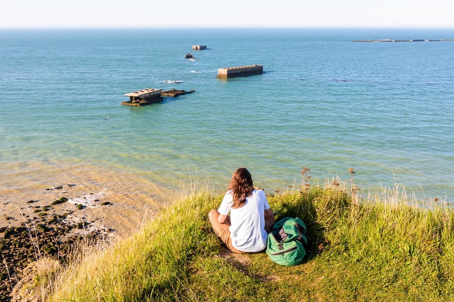 From Paris: WWII US D-Day Beaches Guided Tour with Optional Lunch, Normandy