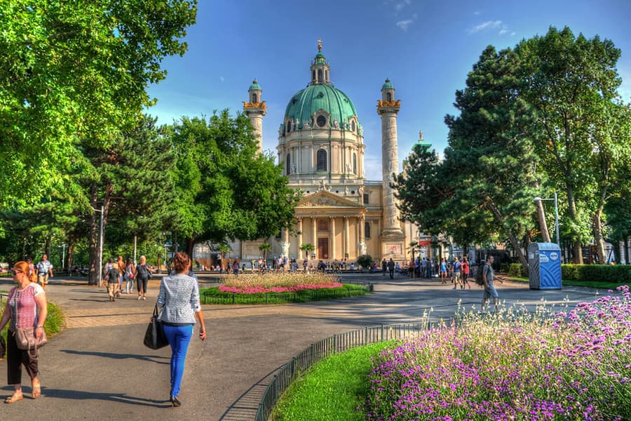 Karlskirche: Vivaldi's Four Seasons Concert, at Karlskirche (Saint Charles Church) Karlsplatz, Vienna