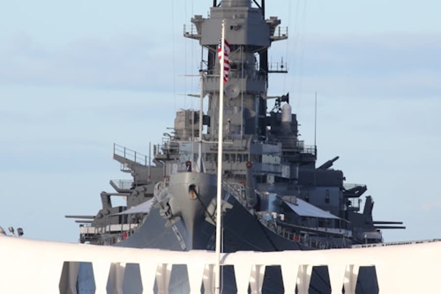 Battleship Missouri, Hawaii