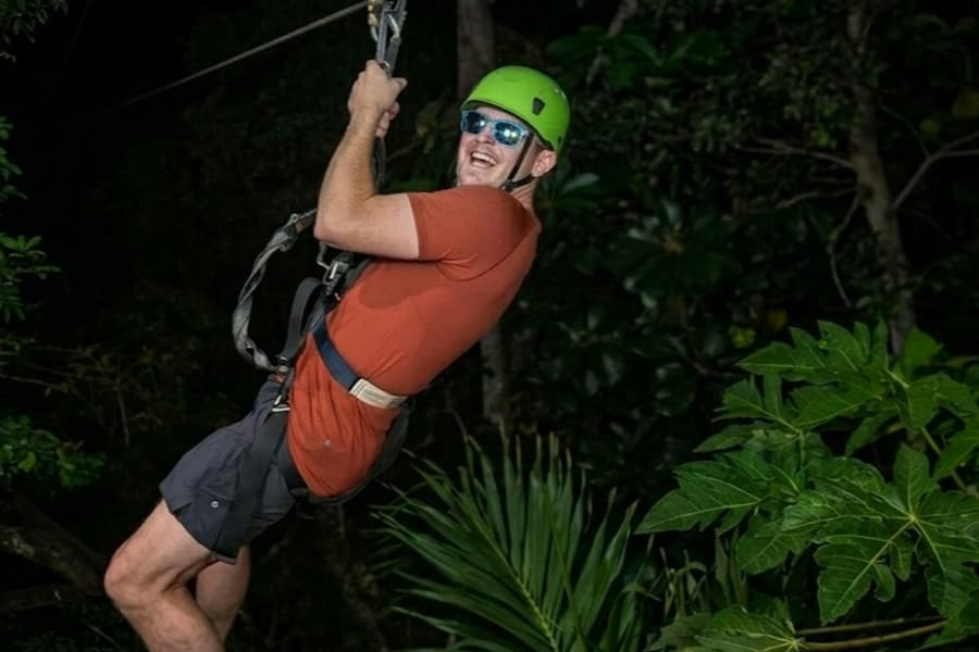 Coral Crater Adventure Park: Night Zipline Experience, at Coral Crater Adventure Park, Kapolei