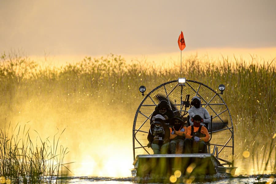 Fort Lauderdale: 40-Min Everglades Airboat Ride & Animal Sanctuary Entry, at Sawgrass Recreation Park