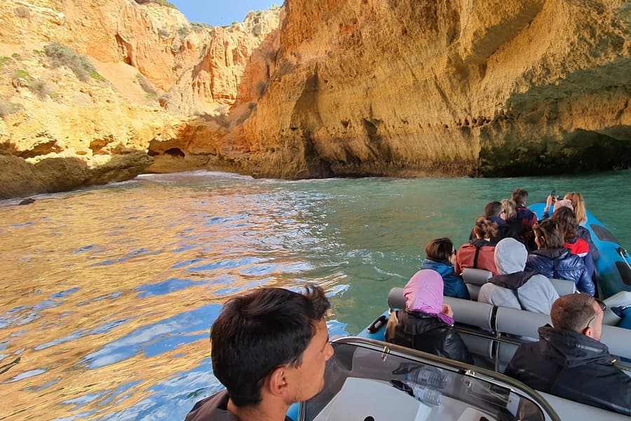 Benagil Caves & Praia da Marinha: Boat Tour from Portimão, at Benagil Caves Boat Tours, Portimao