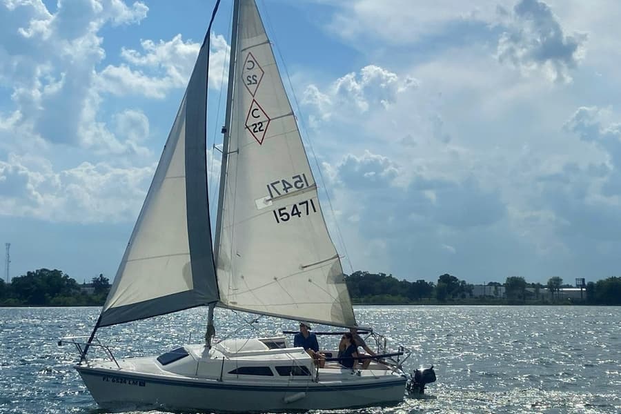 Private Sailing Tour on Lake Fairview, at Sailing Trips in Orlando