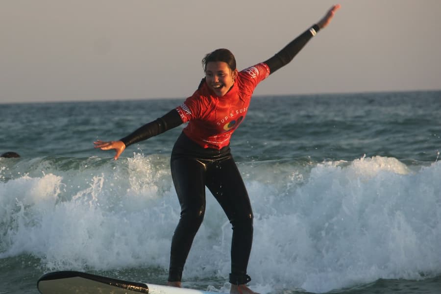 Armação de Pêra: First Surf Experience, at Algarve Water Activities, Albufeira