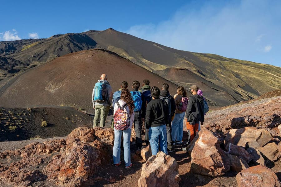 From Taormina: Mount Etna Morning Excursion with Round-Trip Transfers, Catania