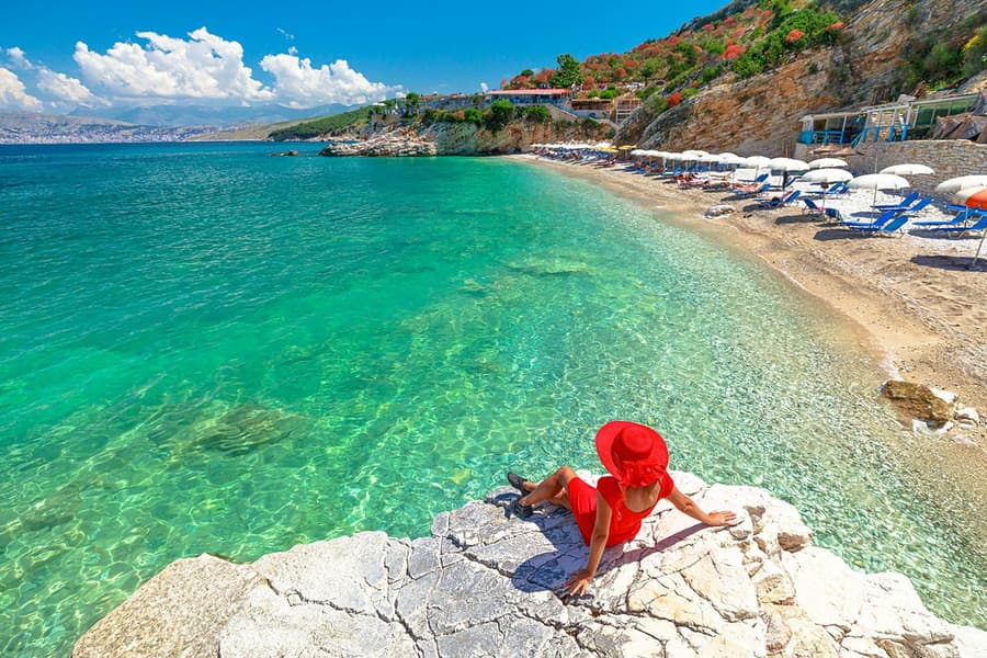 From Tirana/Durres/Golem: Blue Eye, Saranda & Ksamil Day Trip, Tirana