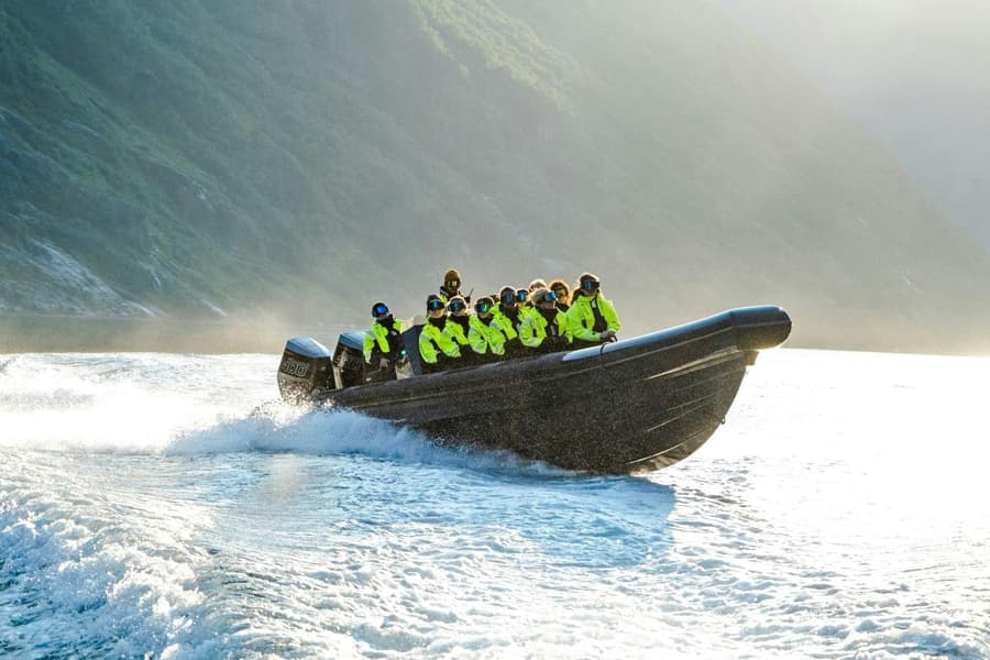 From Geiranger: RIB Geiranger Fjord Safari, Oslo