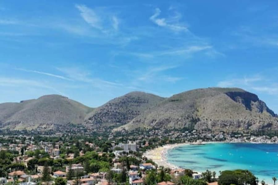 Mondello: Rock Climbing Adventure + Roundtrip Transfer, at Palermo Hiking
