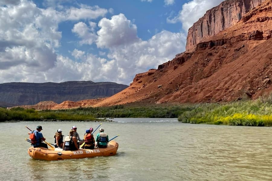 Fisher Towers: Half-Day Rafting, at Rafting in Moab, Moab