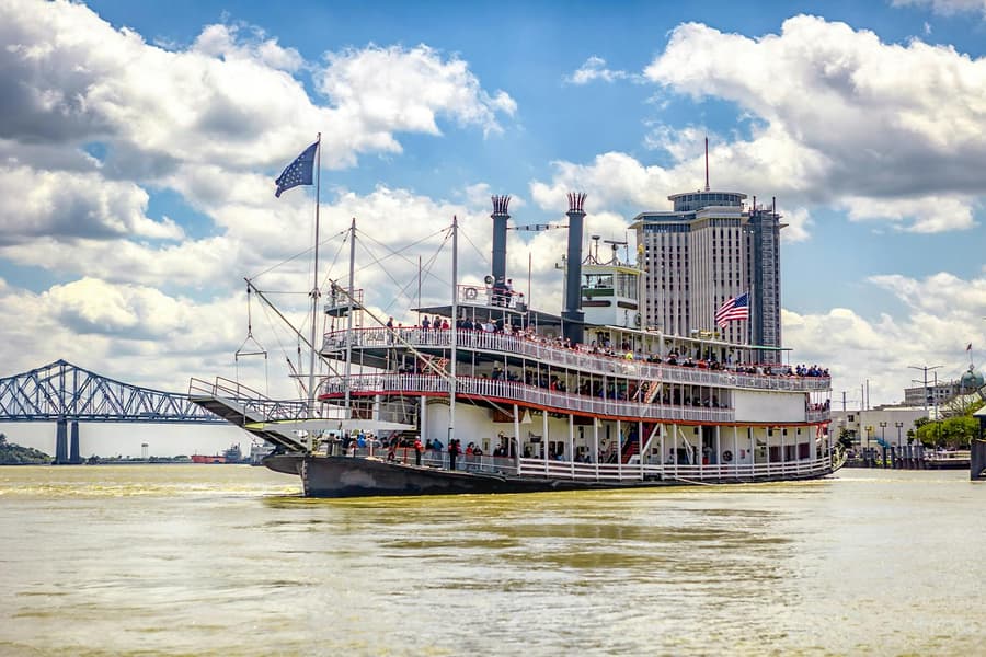 Steamboat Natchez Sunday Jazz Cruise with Brunch, New Orleans